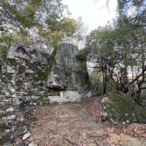 祇園石天王（日向石神社旧跡）